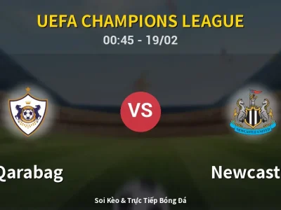 Kết Quả: Qarabag 1-6 Newcastle – Highlight & Bàn Thắng | UEFA Champions League