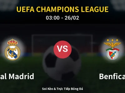 Kết Quả: Real Madrid 2-1 Benfica – Highlight & Bàn Thắng | UEFA Champions League