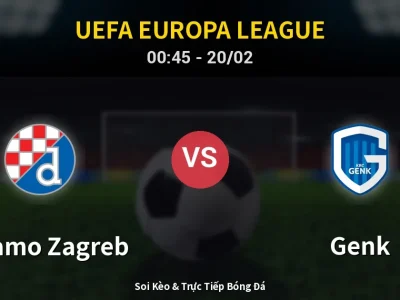 Kết Quả: Dinamo Zagreb 1-3 Genk – Highlight & Bàn Thắng | UEFA Europa League