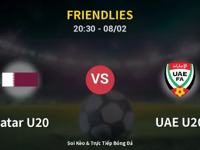 Soi Kèo Qatar U20 vs UAE U20 – 20:30 08/02 | Nhận Định, Dự Đoán Tỷ Số