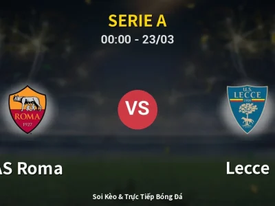 Kết Quả: AS Roma 1-0 Lecce – Highlight & Bàn Thắng | Serie A