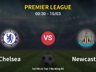 Kết Quả: Chelsea 0-1 Newcastle – Highlight & Bàn Thắng | Premier League