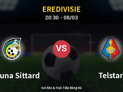 🔴 Trực Tiếp: Fortuna Sittard 1-2 Telstar – Link Xem Eredivisie (Full HD)