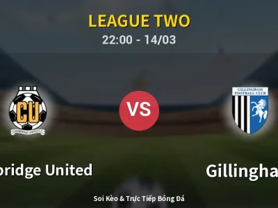 🔴 Trực Tiếp: Cambridge United 1-0 Gillingham – Link Xem League Two (Full HD)