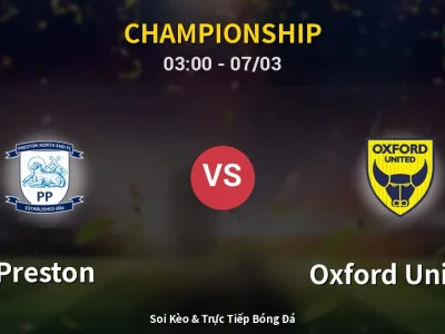 Kết Quả: Preston 1-3 Oxford United – Highlight & Bàn Thắng | Championship