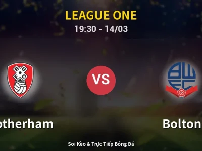Soi Kèo Rotherham vs Bolton – 19:30 14/03 | Nhận Định, Dự Đoán Tỷ Số