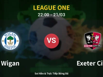 Soi Kèo Wigan vs Exeter City – 22:00 21/03 | Nhận Định, Dự Đoán Tỷ Số