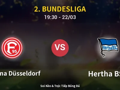 🔴 Trực Tiếp: Fortuna Düsseldorf 2-4 Hertha BSC – Link Xem 2. Bundesliga (Full HD)