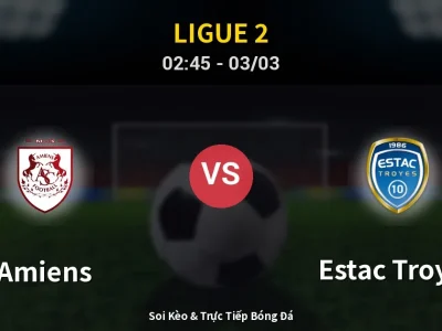 Kết Quả: Amiens 0-2 Estac Troyes – Highlight & Bàn Thắng | Ligue 2
