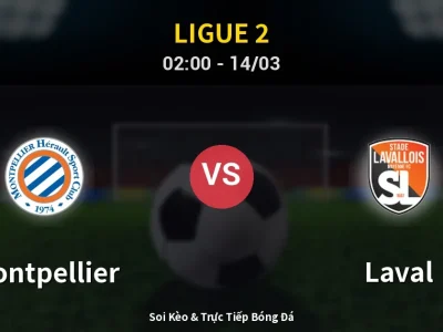 Kết Quả: Montpellier 2-0 Laval – Highlight & Bàn Thắng | Ligue 2