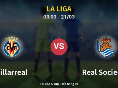 Kết Quả: Villarreal 3-1 Real Sociedad – Highlight & Bàn Thắng | La Liga