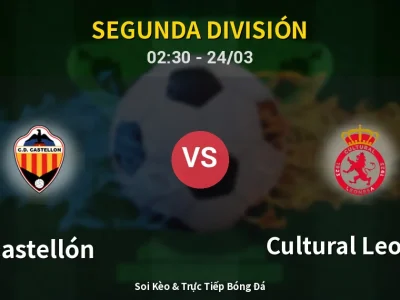 Kết Quả: Castellón 1-1 Cultural Leonesa – Highlight & Bàn Thắng | Segunda División