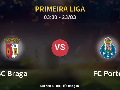 Kết Quả: SC Braga 1-2 FC Porto – Highlight & Bàn Thắng | Primeira Liga