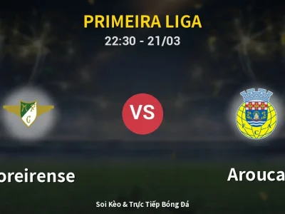 Soi Kèo Moreirense vs Arouca – 22:30 21/03 | Nhận Định, Dự Đoán Tỷ Số