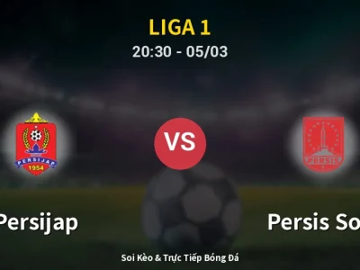 🔴 Trực Tiếp: Persijap 0-0 Persis Solo – Link Xem Liga 1 (Full HD)
