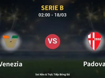 Kết Quả: Venezia 3-1 Padova – Highlight & Bàn Thắng | Serie B