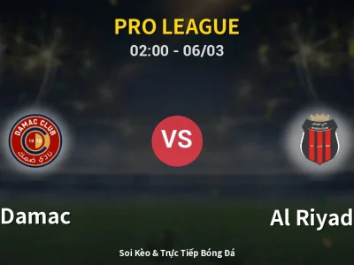 Kết Quả: Damac 3-0 Al Riyadh – Highlight & Bàn Thắng | Pro League