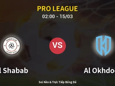 Kết Quả: Al Shabab 2-0 Al Okhdood – Highlight & Bàn Thắng | Pro League