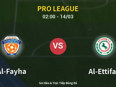 Kết Quả: Al-Fayha 1-0 Al-Ettifaq – Highlight & Bàn Thắng | Pro League