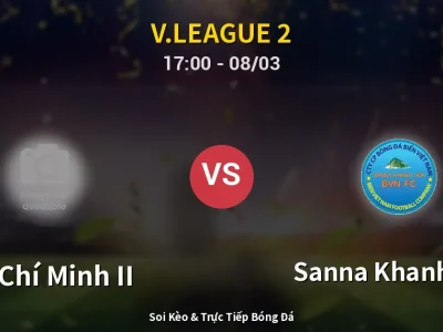 Kết Quả: Hồ Chí Minh II 0-0 Sanna Khanh Hoa – Highlight & Bàn Thắng | V.League 2