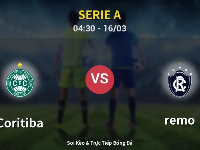 🔴 Trực Tiếp: Coritiba 1-0 remo – Link Xem Serie A (Full HD)