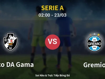 Kết Quả: Vasco DA Gama 2-1 Gremio – Highlight & Bàn Thắng | Serie A