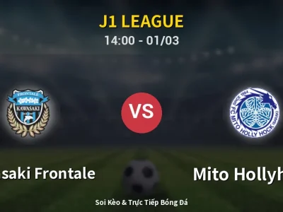 Kết Quả: Kawasaki Frontale 2-2 Mito Hollyhock – Highlight & Bàn Thắng | J1 League