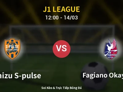 Soi Kèo Shimizu S-pulse vs Fagiano Okayama – 12:00 14/03 | Nhận Định, Dự Đoán Tỷ Số