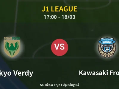 Kết Quả: Tokyo Verdy 0-2 Kawasaki Frontale – Highlight & Bàn Thắng | J1 League