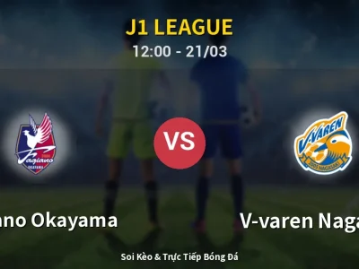 Kết Quả: Fagiano Okayama 0-1 V-varen Nagasaki – Highlight & Bàn Thắng | J1 League