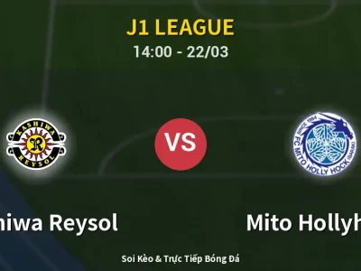 Kết Quả: Kashiwa Reysol 3-0 Mito Hollyhock – Highlight & Bàn Thắng | J1 League