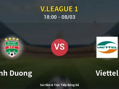 Kết Quả: Binh Duong 1-3 Viettel – Highlight & Bàn Thắng | V.League 1