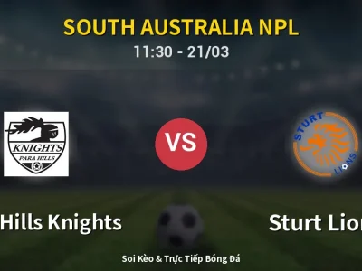 Kết Quả: Para Hills Knights 0-5 Sturt Lions – Highlight & Bàn Thắng | South Australia NPL