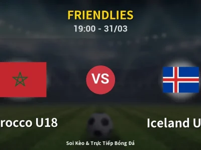 Soi Kèo Morocco U18 vs Iceland U19 – 19:00 31/03 | Nhận Định, Dự Đoán Tỷ Số