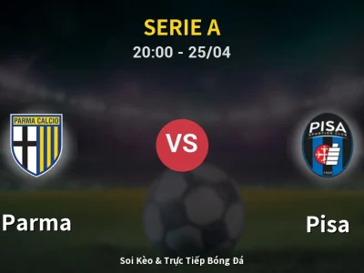 Soi Kèo Parma vs Pisa – 20:00 25/04 | Nhận Định, Dự Đoán Tỷ Số