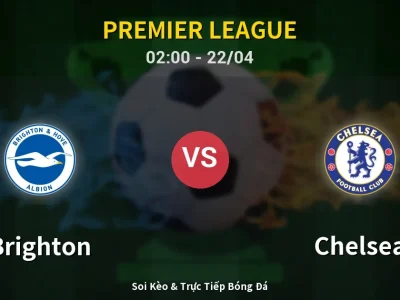 Kết Quả: Brighton 3-0 Chelsea – Highlight & Bàn Thắng | Premier League