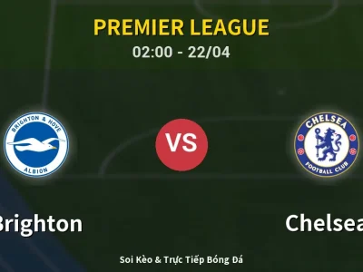 Kết Quả: Brighton 3-0 Chelsea – Highlight & Bàn Thắng | Premier League