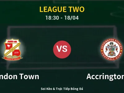 Soi Kèo Swindon Town vs Accrington ST – 18:30 18/04 | Nhận Định, Dự Đoán Tỷ Số