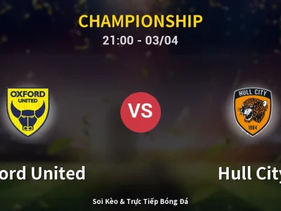 🔴 Trực Tiếp: Oxford United 1-1 Hull City – Link Xem Championship (Full HD)