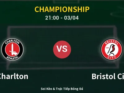 🔴 Trực Tiếp: Charlton 1-2 Bristol City – Link Xem Championship (Full HD)
