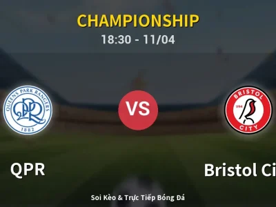 Soi Kèo QPR vs Bristol City – 18:30 11/04 | Nhận Định, Dự Đoán Tỷ Số