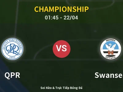 Kết Quả: QPR 1-2 Swansea – Highlight & Bàn Thắng | Championship