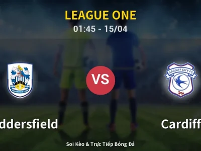 Kết Quả: Huddersfield 1-1 Cardiff – Highlight & Bàn Thắng | League One