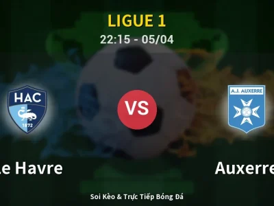 Soi Kèo Le Havre vs Auxerre – 22:15 05/04 | Nhận Định, Dự Đoán Tỷ Số