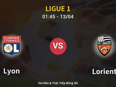 Kết Quả: Lyon 2-0 Lorient – Highlight & Bàn Thắng | Ligue 1