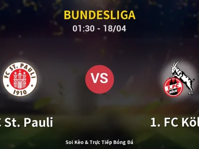 Kết Quả: FC St. Pauli 1-1 1. FC Köln – Highlight & Bàn Thắng | Bundesliga
