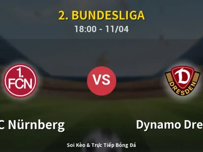 Soi Kèo 1. FC Nürnberg vs Dynamo Dresden – 18:00 11/04 | Nhận Định, Dự Đoán Tỷ Số