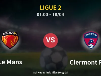 Kết Quả: Le Mans 1-0 Clermont Foot – Highlight & Bàn Thắng | Ligue 2