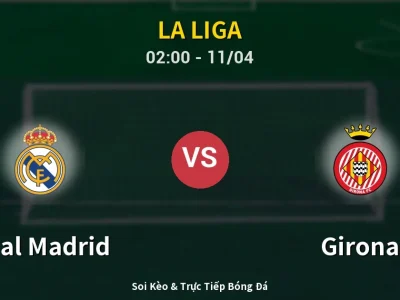 Soi Kèo Real Madrid vs Girona – 02:00 11/04 | Nhận Định, Dự Đoán Tỷ Số
