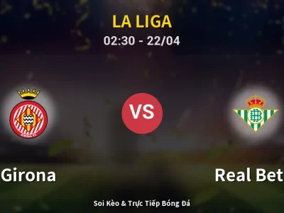 Kết Quả: Girona 2-3 Real Betis – Highlight & Bàn Thắng | La Liga